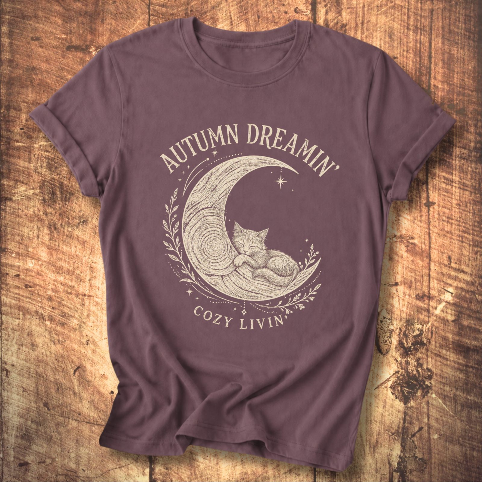 Autumn Dreamin' Kitten T-shirt