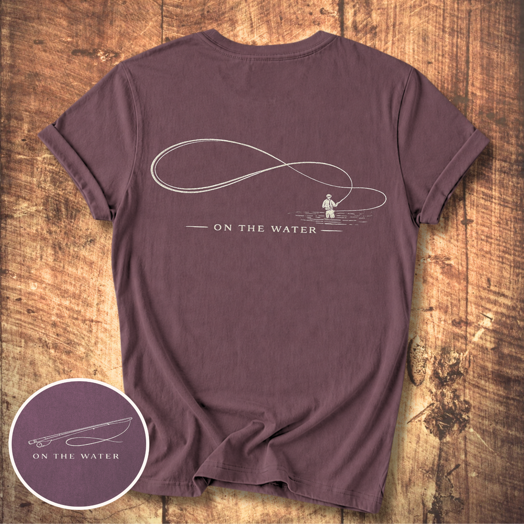 On The Water Fly Fishing T-Shirt