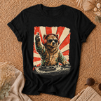 Bear At The Turntable Tee