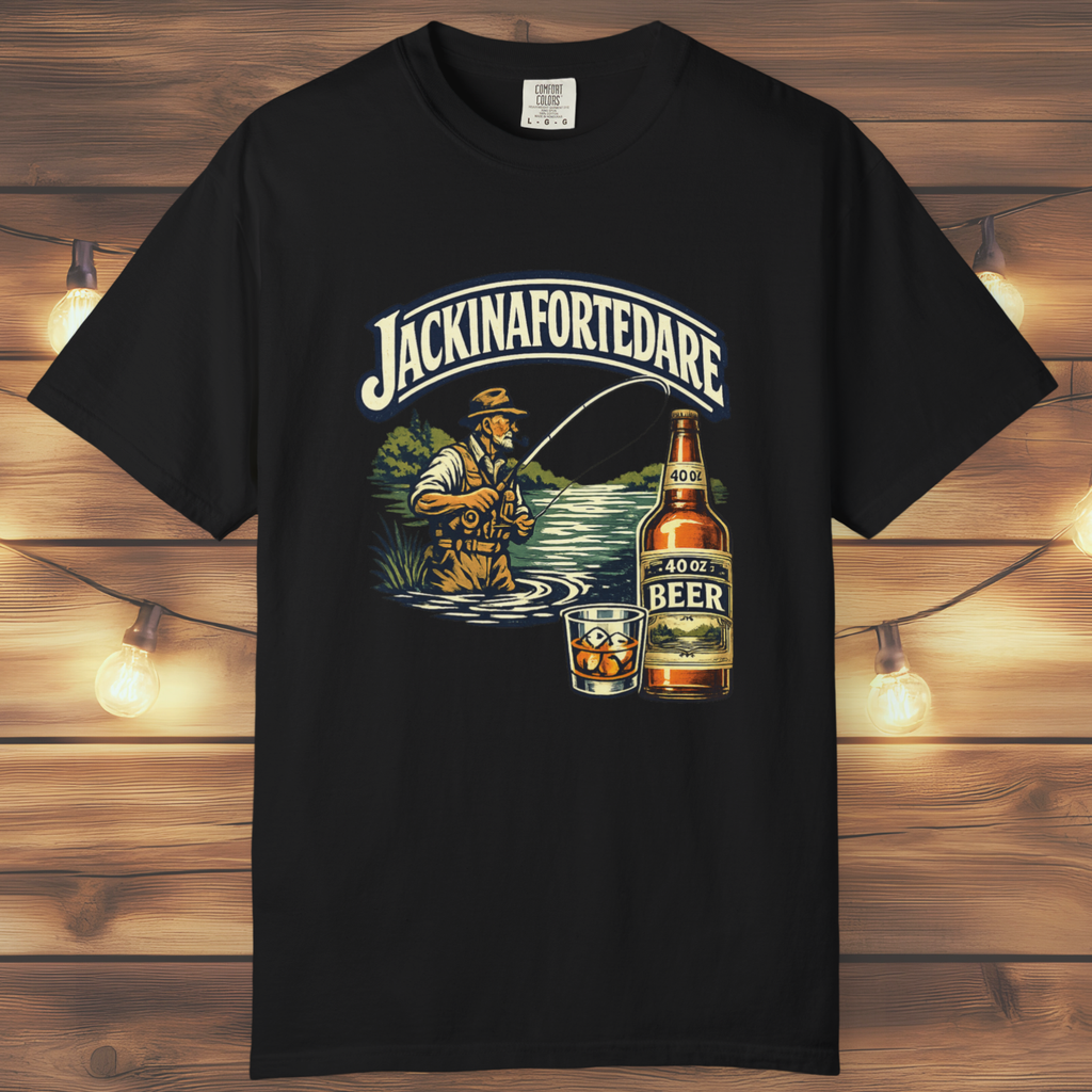 "Jackinafortedare" Vintage Outdoors Tee