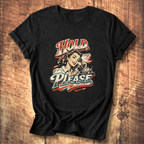 Hold Please Retro Pinup Tee