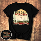 Chasing Rainbows Fly Fishing T-Shirt