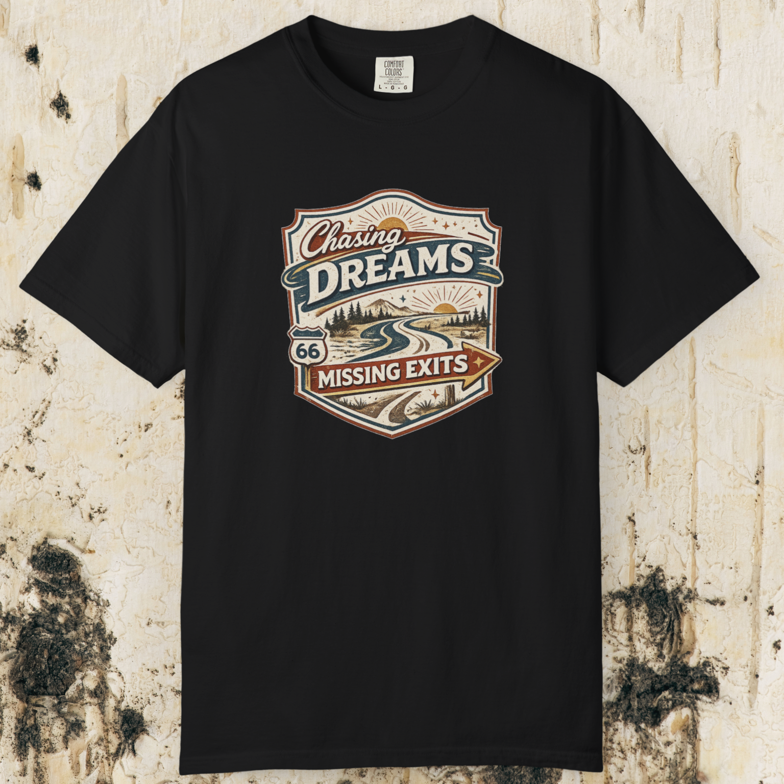 Chasing Dreams Missing Exits T-Shirt