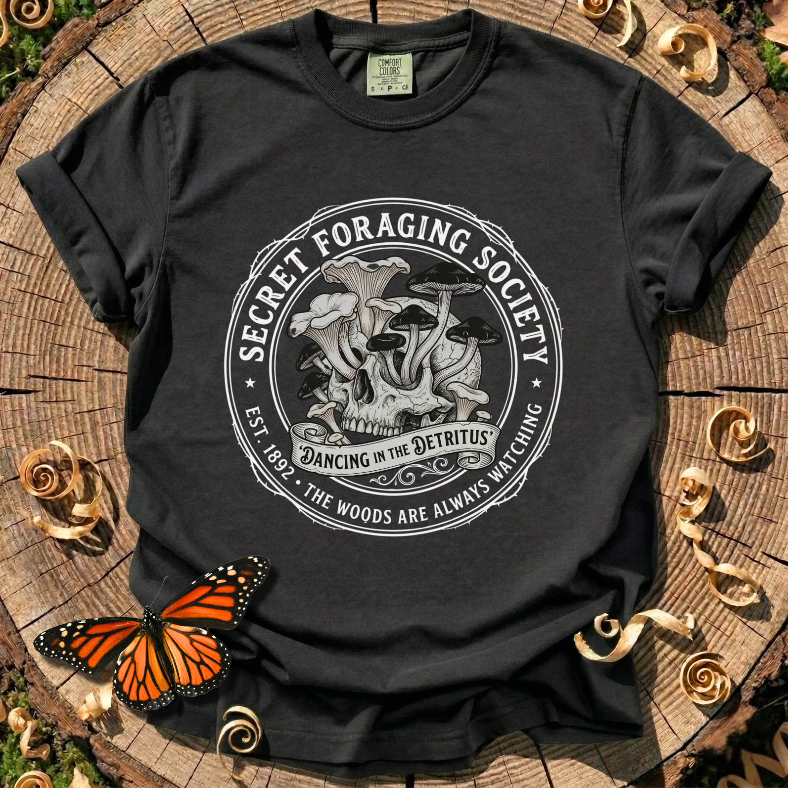 Secret Foraging Society Skull Tee