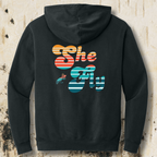 She Fly Retro Pullover