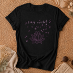 Stay Wild Lotus Tee