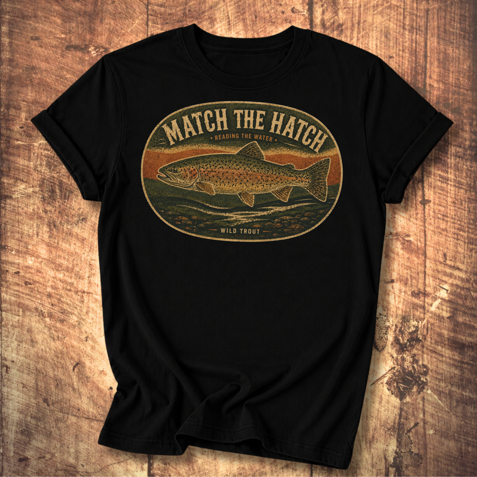 Wild Trout Sunset Tee
