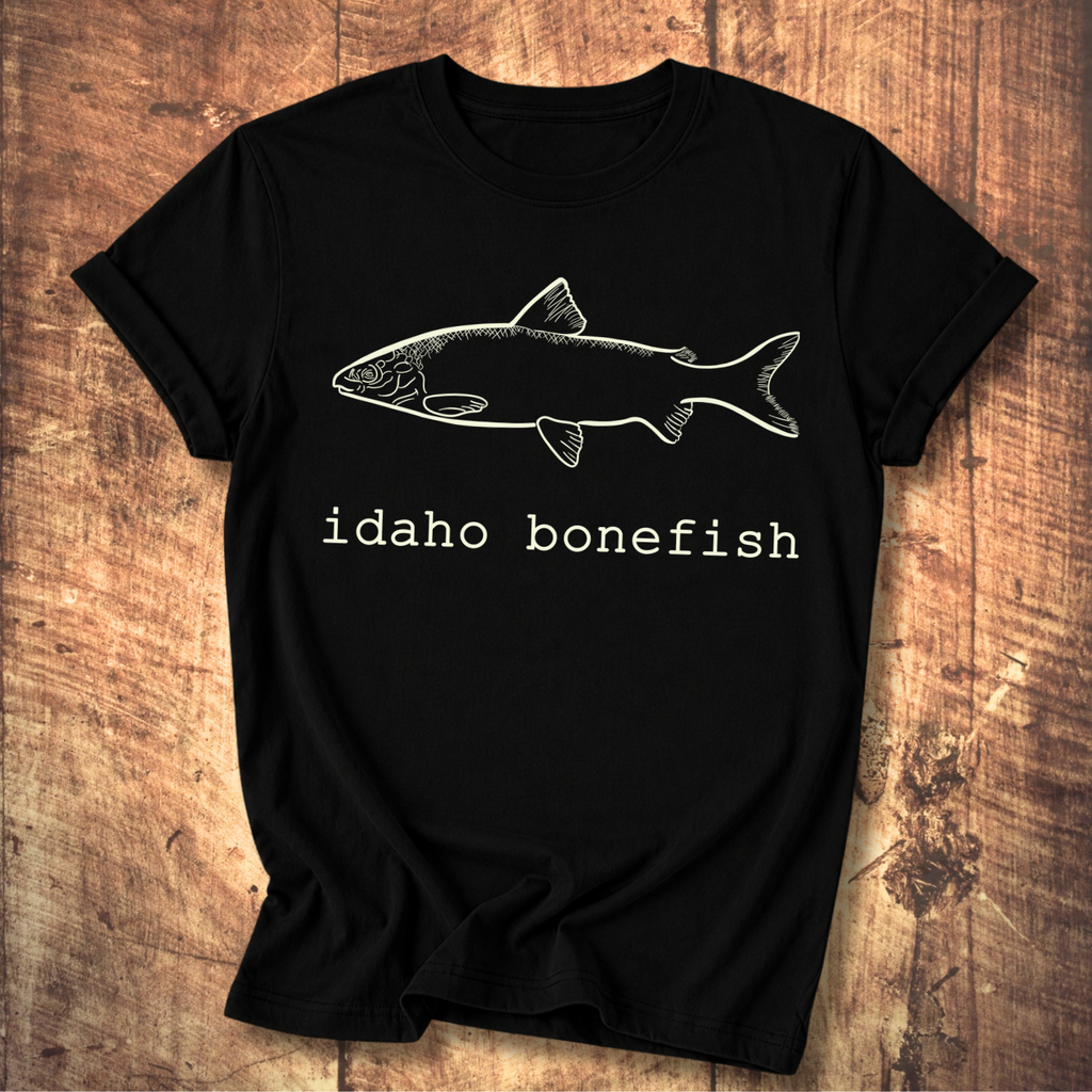 Idaho Bonefish Back Print T-Shirt