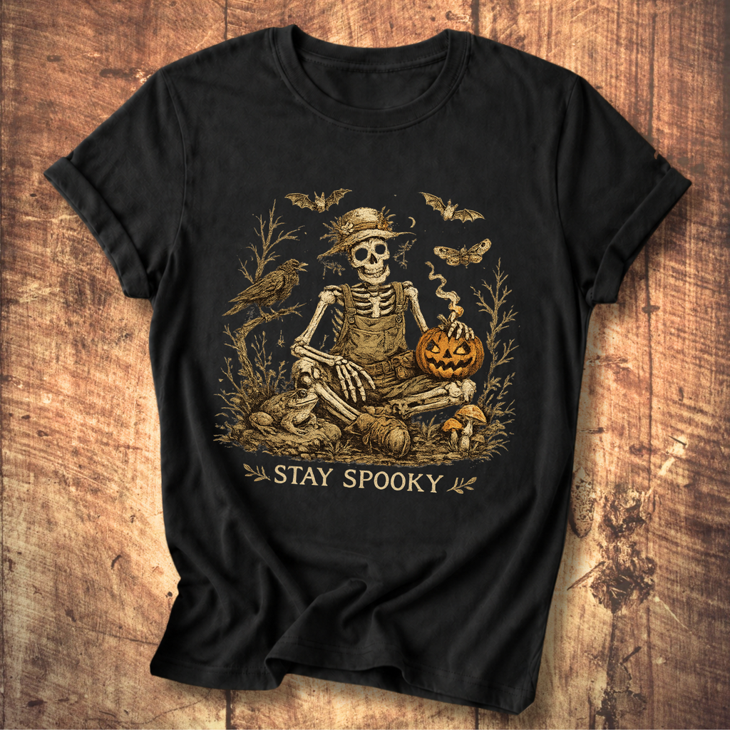 Stay Spooky Skeleton Tee
