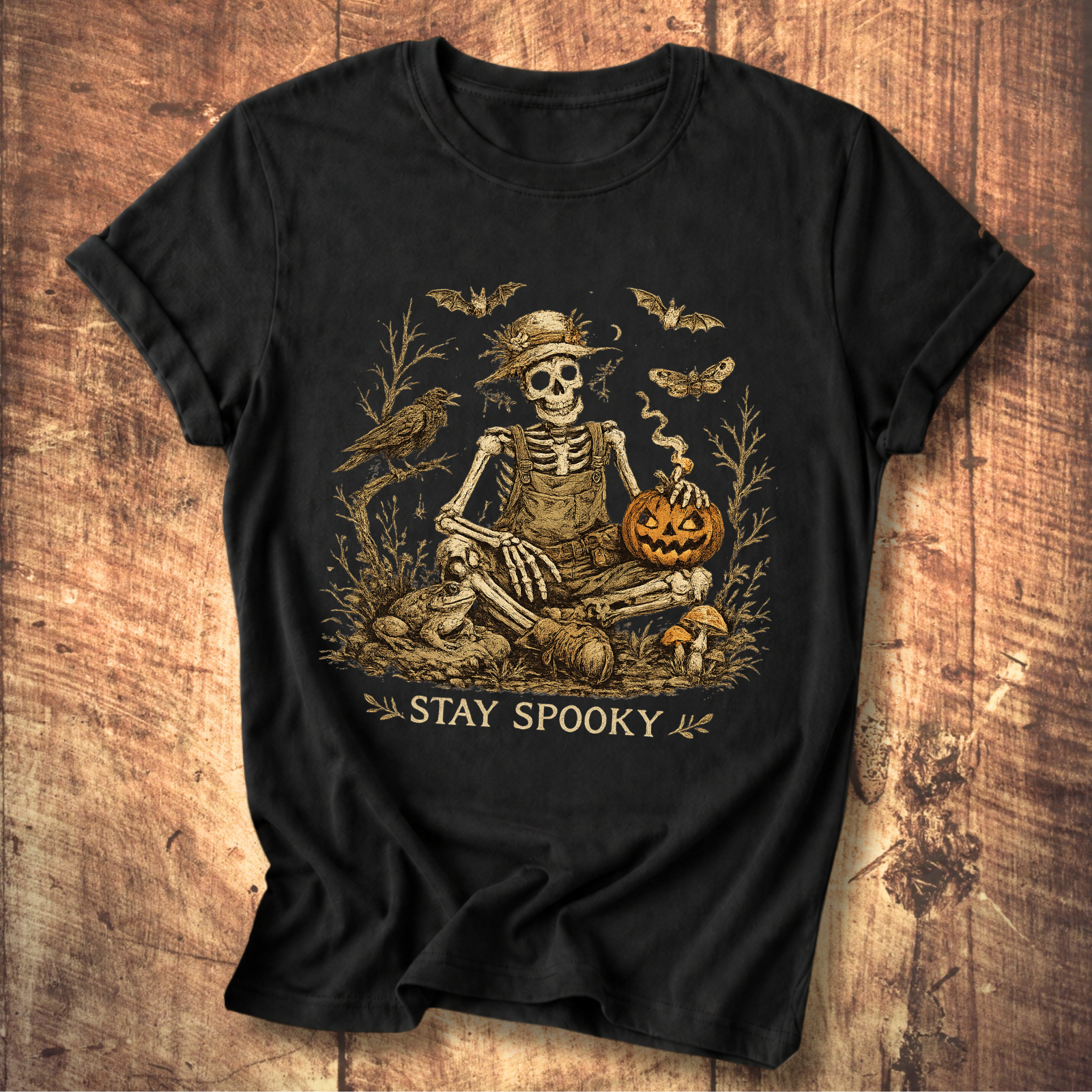 Stay Spooky Skeleton Tee