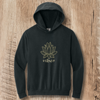 Lotus Vibes Hoodie — Minimal Yoga Hoodie