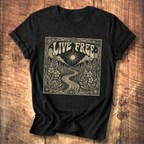 Fireweed Live Free Tee