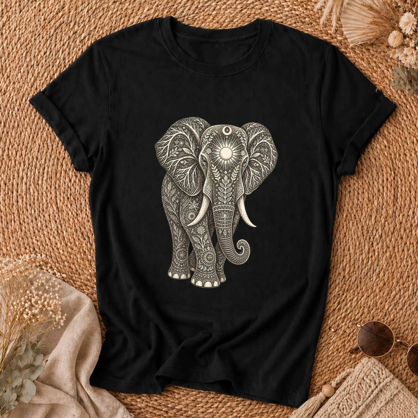 Boho Elephant T-shirt