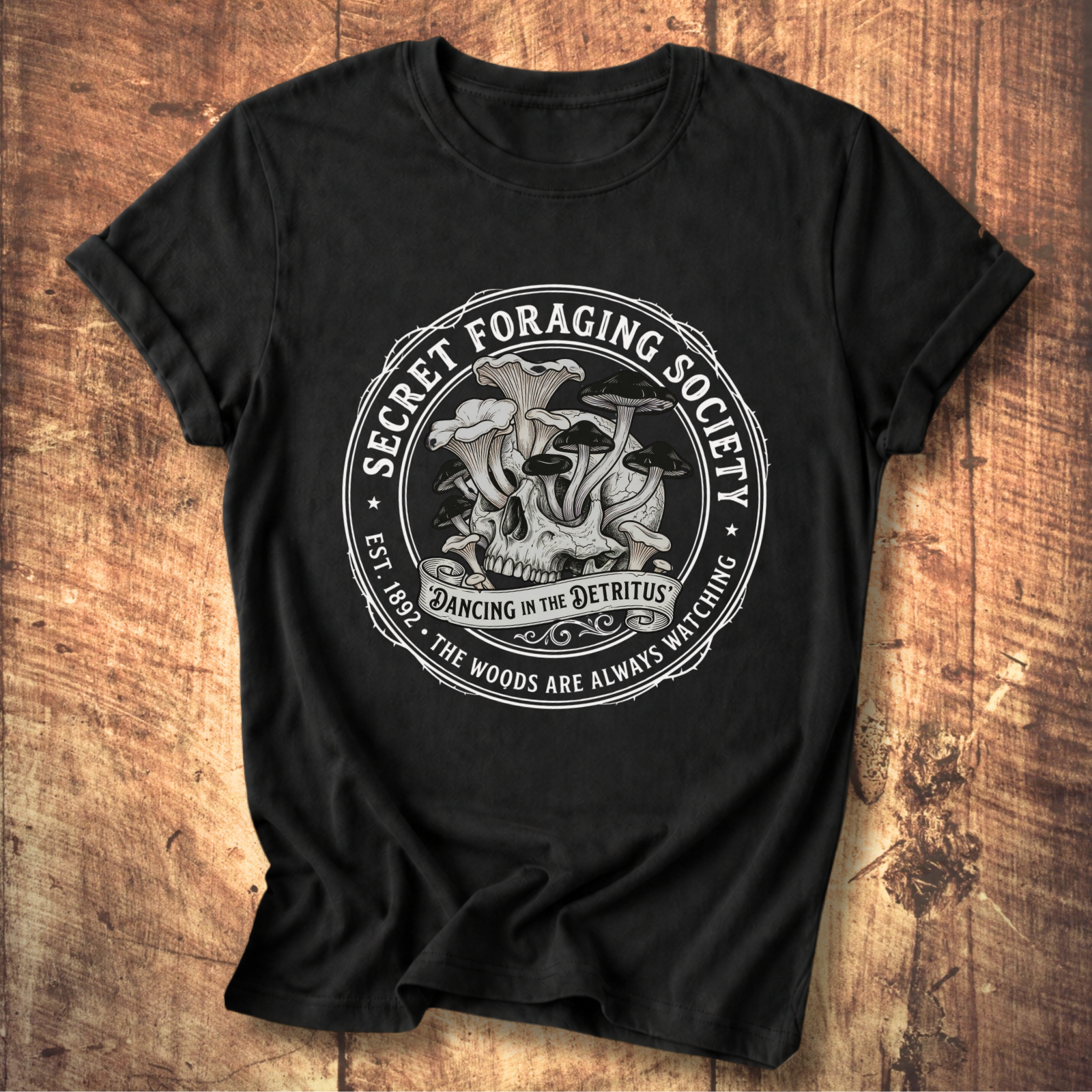 Secret Foraging Society Skull Tee