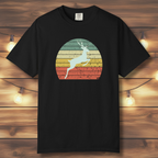 Vintage Sunset Deer T-Shirt