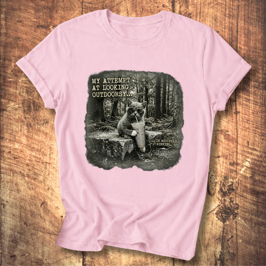 Attempting Outdoorsy T-shirt