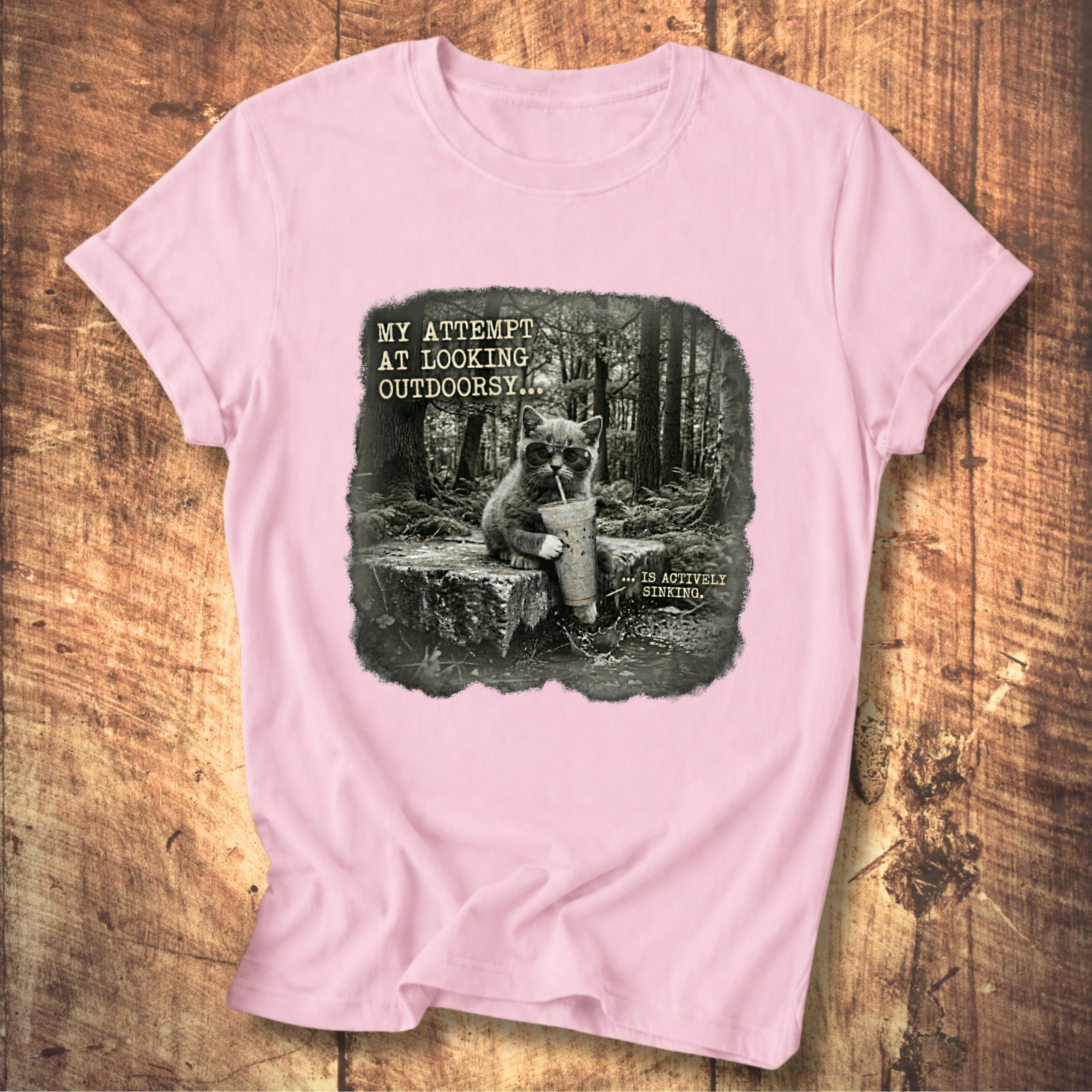 Attempting Outdoorsy T-shirt