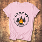 Camp TV Static Tee