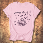 Stay Wild Lotus Tee