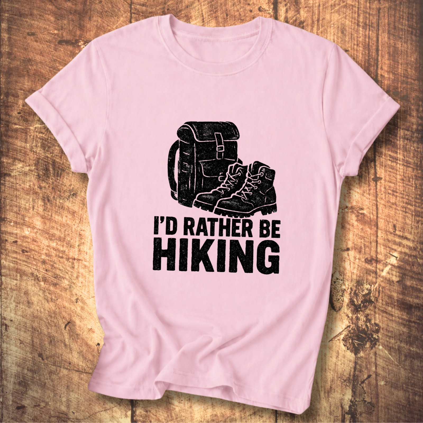 I'd Rather Be Hiking T-shirt