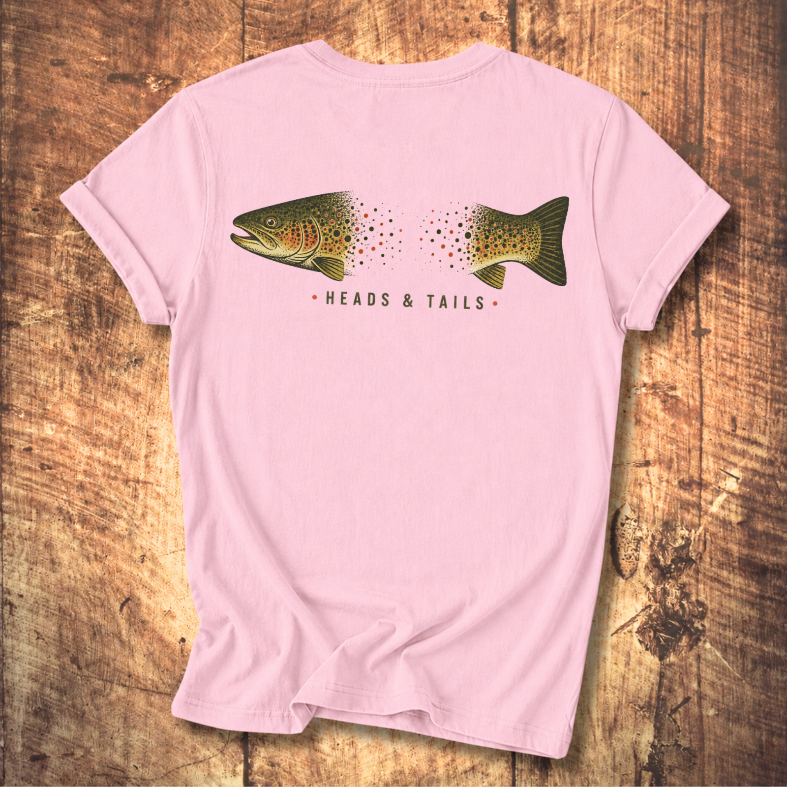 Brown Trout Heads & Tails Tee
