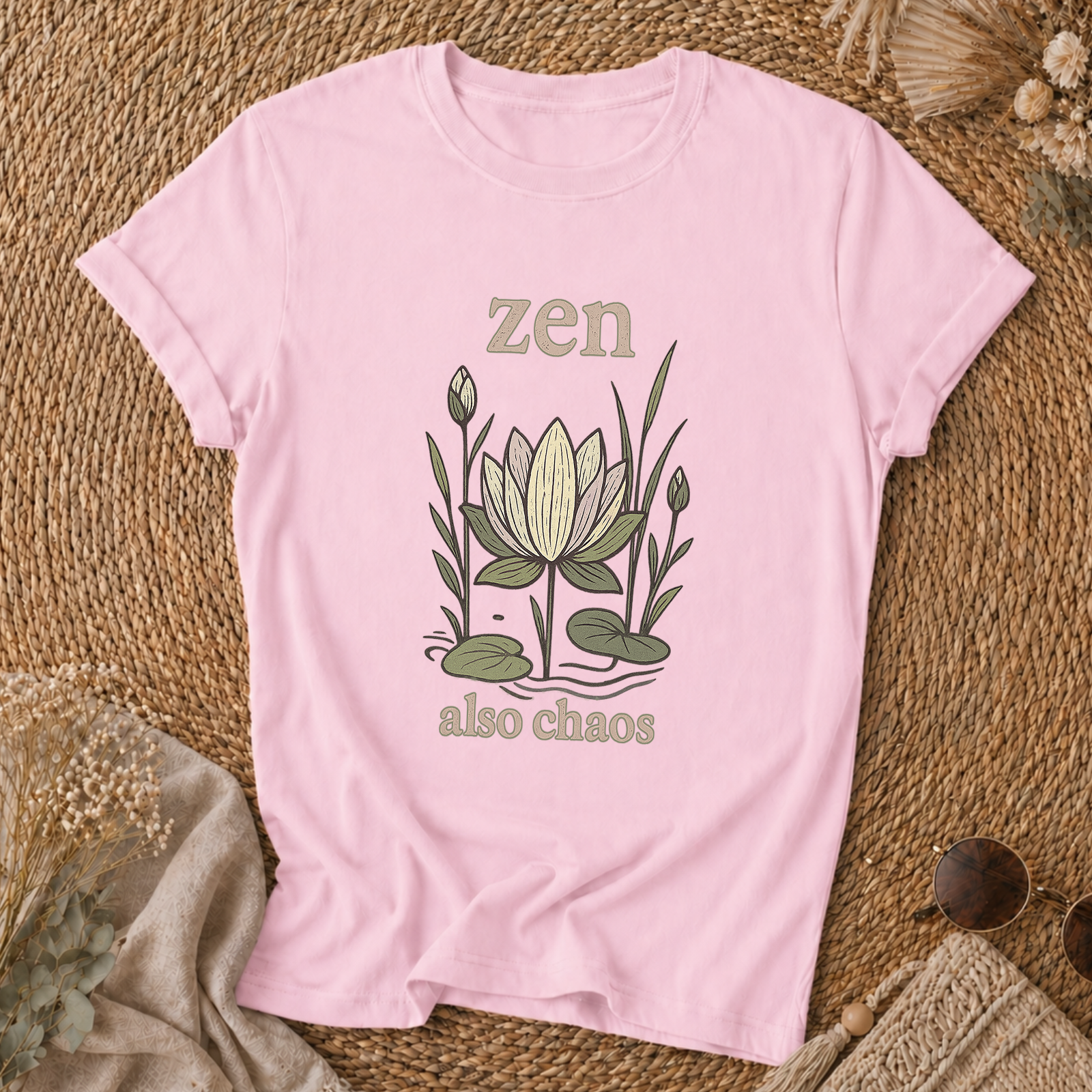 Zen & Chaos Lotus T-Shir