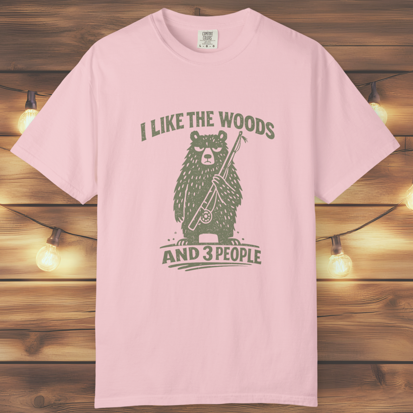 I Like the Woods and 3 People T-Shirt