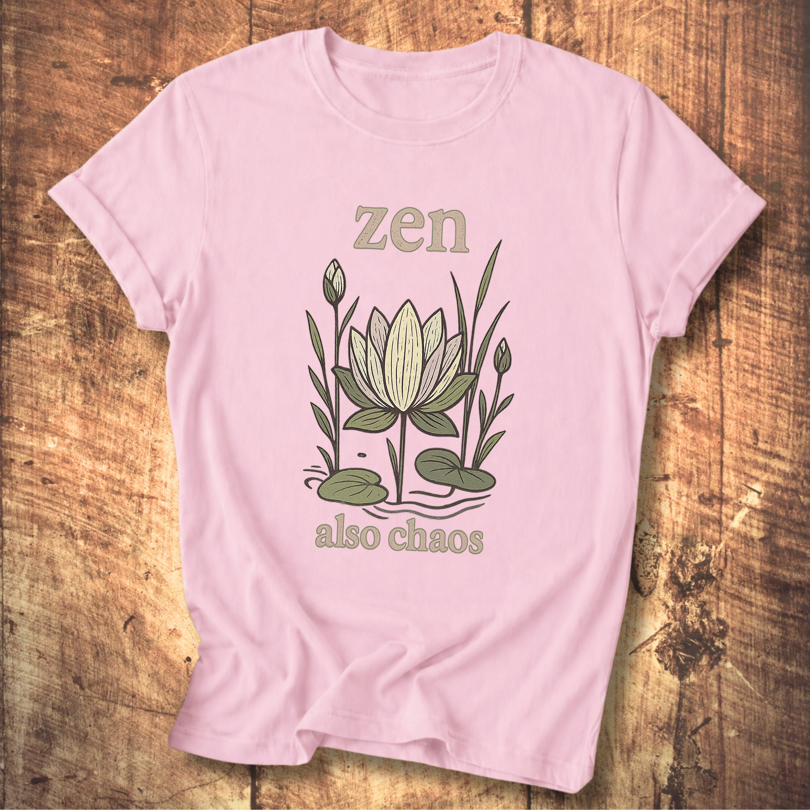 Zen & Chaos Lotus T-Shir