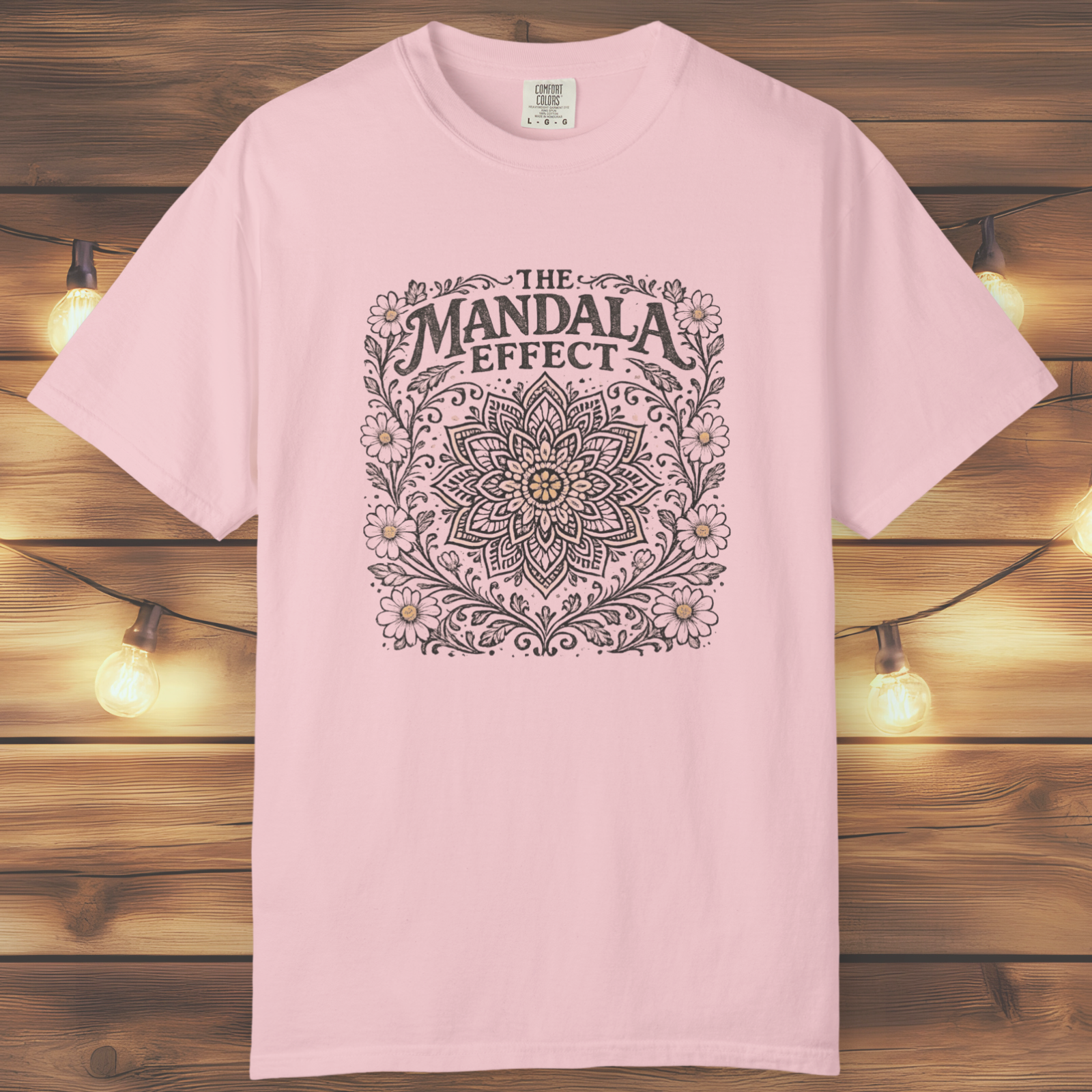 Mandala Effect Boho T-Shirt
