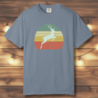 Vintage Sunset Deer T-Shirt