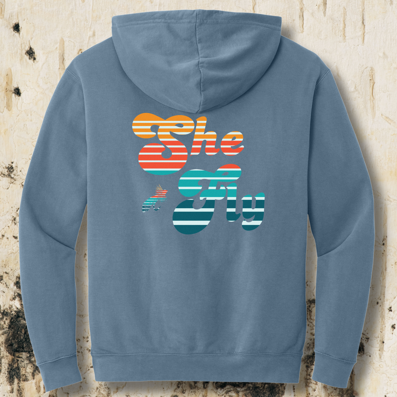 She Fly Retro Pullover