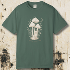 Foxy Shrooms T-Shirt — Moonlit Mushroom Graphic Tee