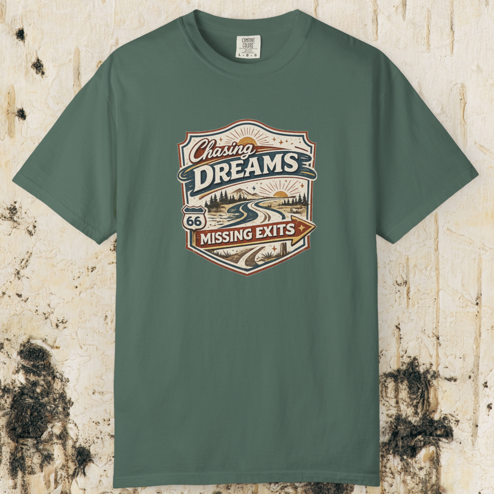Chasing Dreams Missing Exits T-Shirt