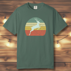 Vintage Sunset Deer T-Shirt