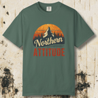 Northern Attitude Retro Mountain T-Shirt | Comfort Colors Graphic Tee