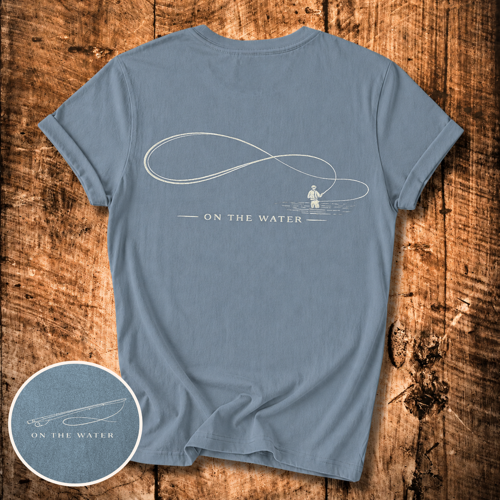 On The Water Fly Fishing T-Shirt