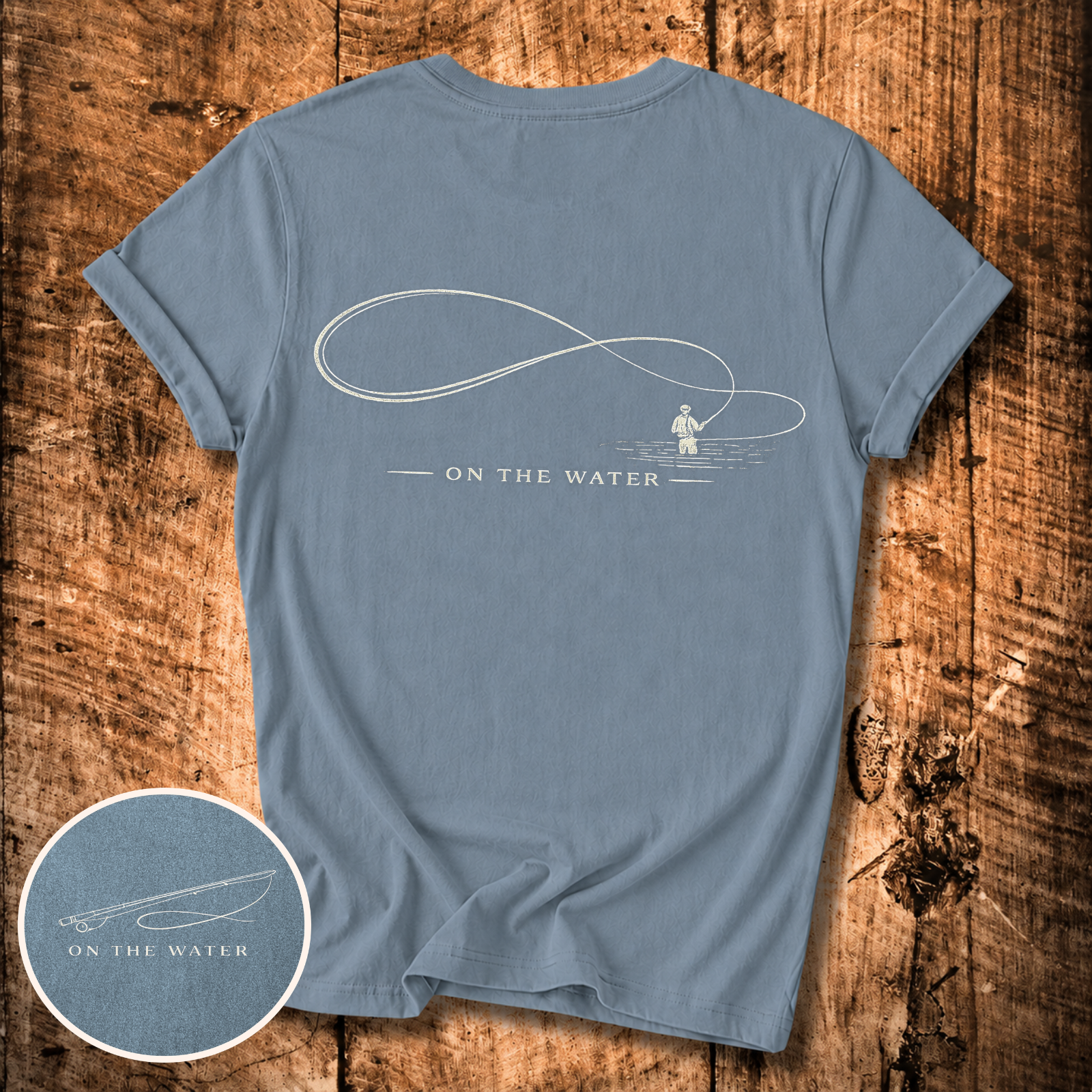 On The Water Fly Fishing T-Shirt