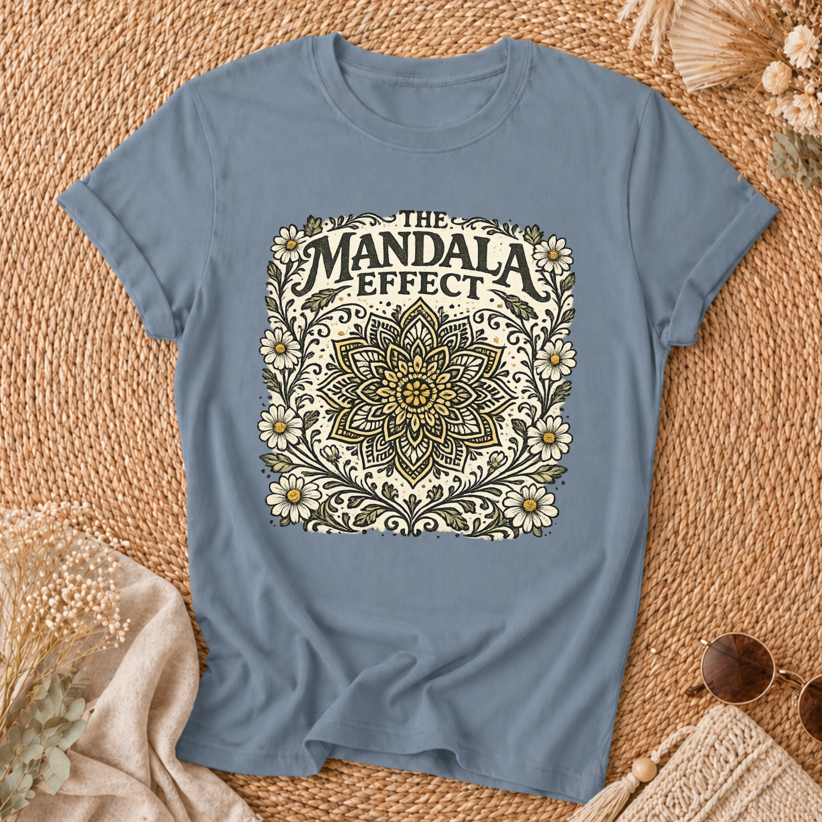 Mandala Flowers Tee