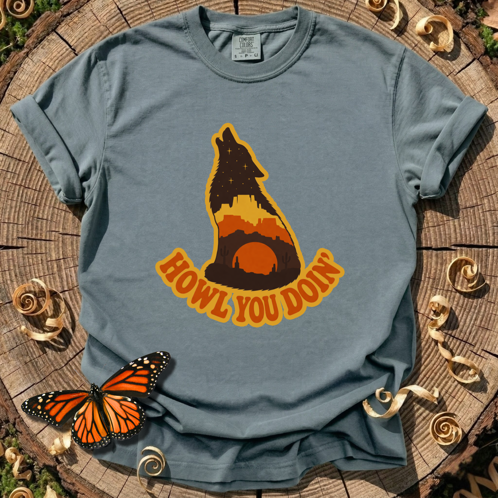 Howl You Doin' Coyote T-Shirt