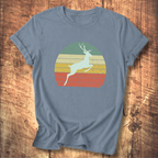 Vintage Sunset Deer T-Shirt