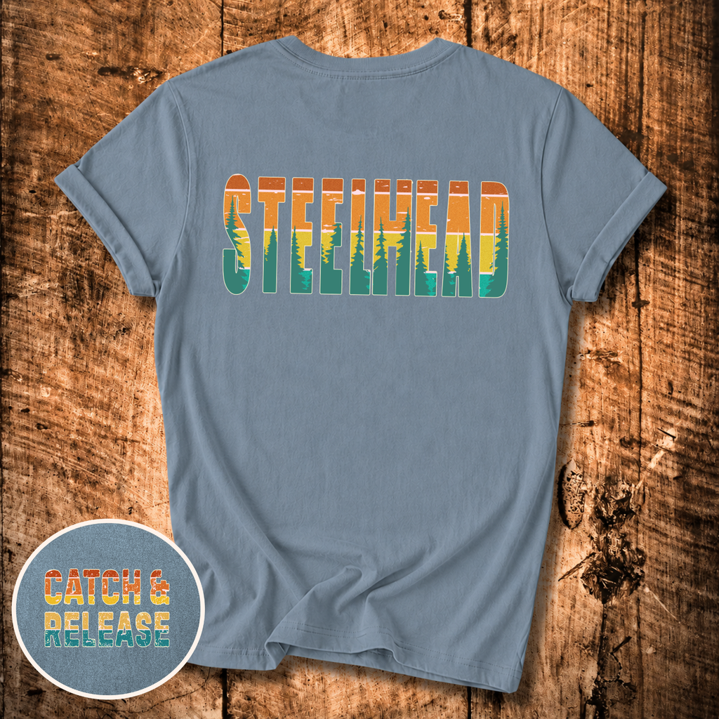 Vintage Sunset Steelhead T-Shirt
