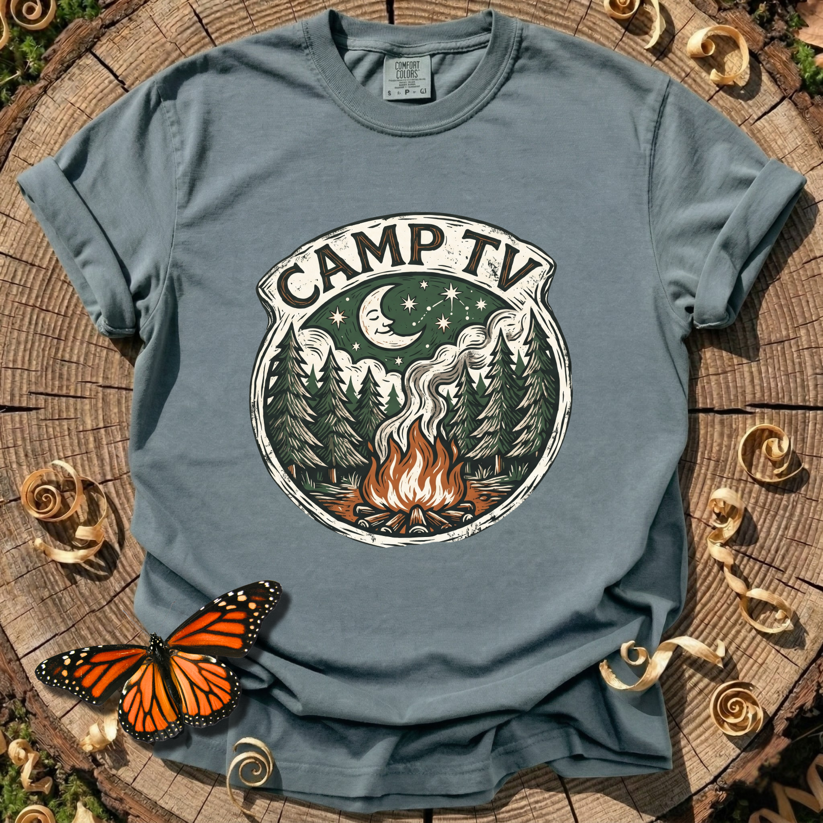 Camp TV Tee