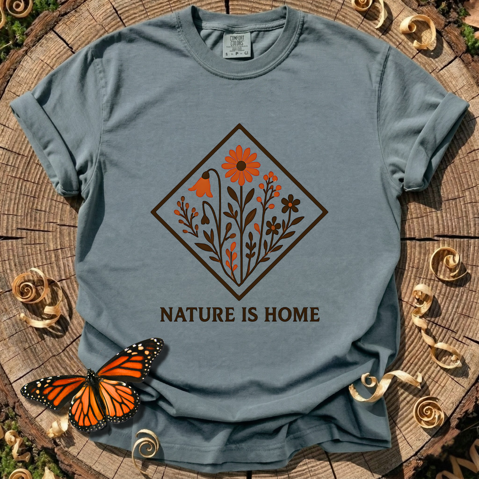 Nature Is Home Tee