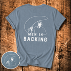 Men in Backing T-Shirt