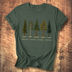 Lights in the Forest Tee