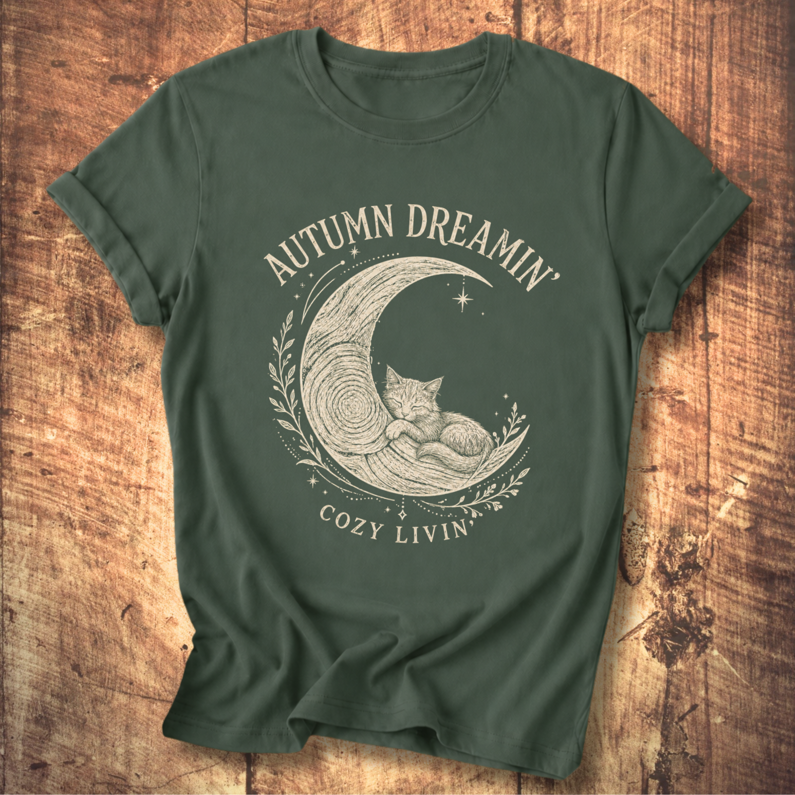 Autumn Dreamin' Kitten T-shirt