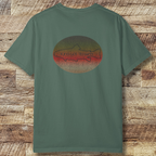 Trout Bum Back Print T‑Shirt — Vintage Fishing Graphic Tee