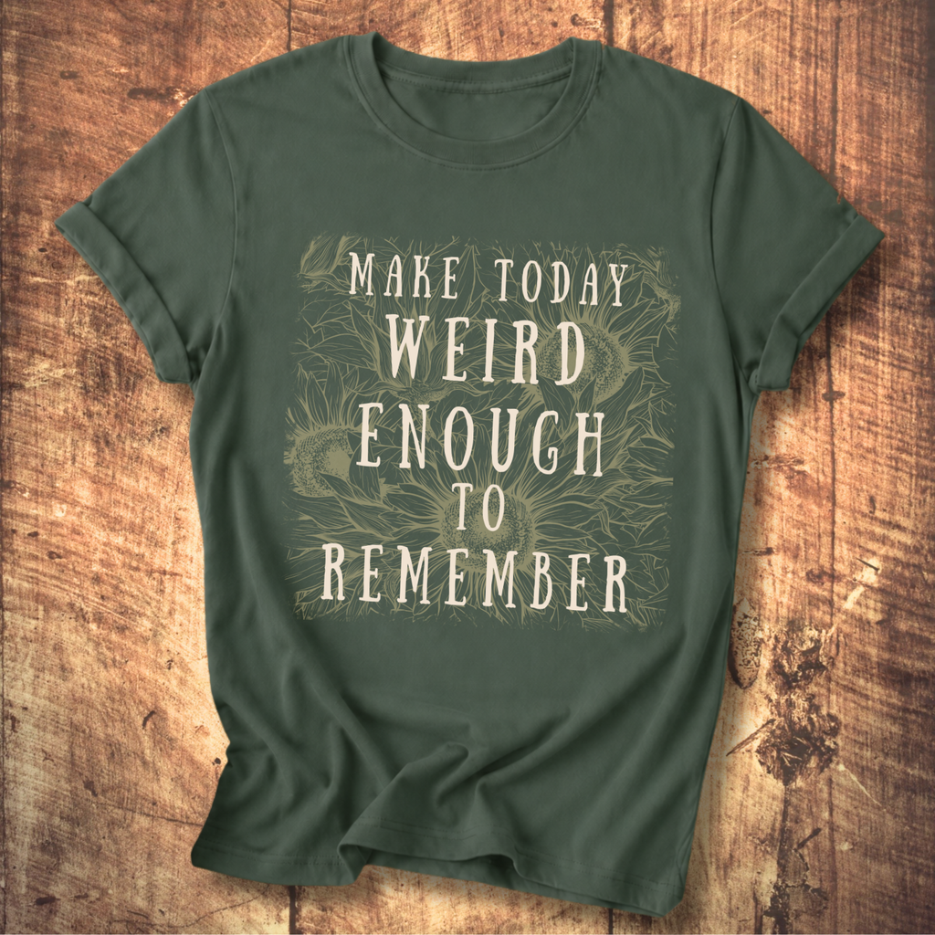 Weird Sunflower Days Tee