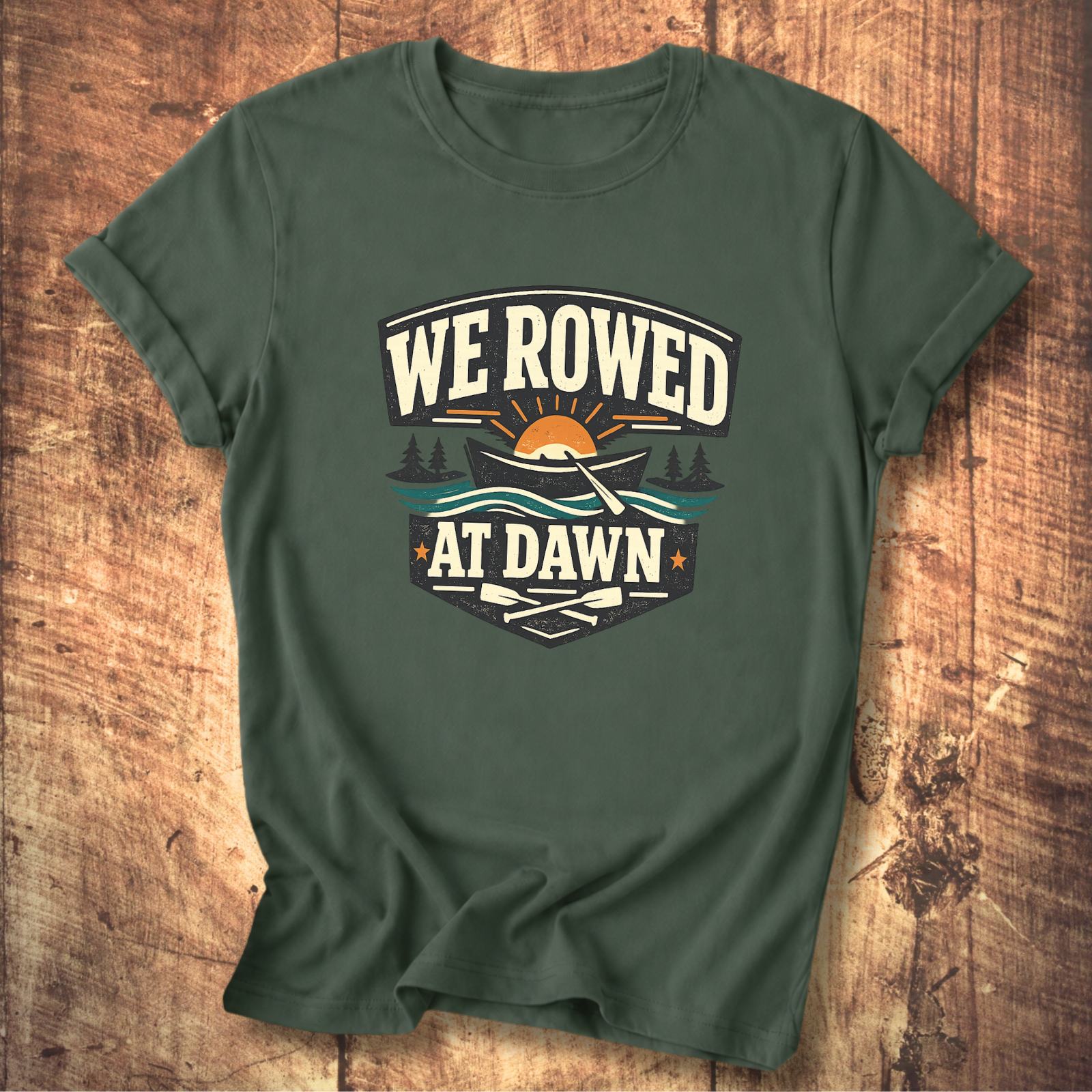 We Rowed At Dawn T-Shirt
