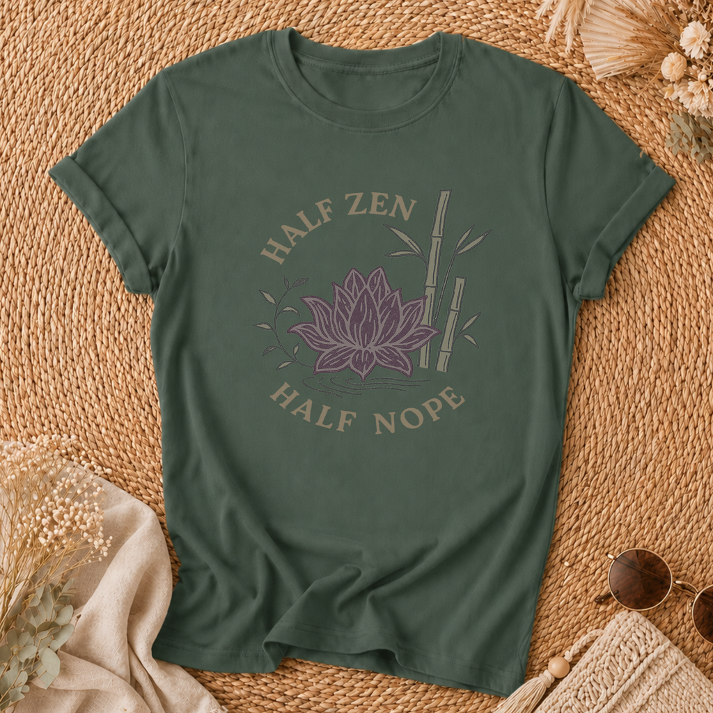 Half Zen Half Nope T-Shirt